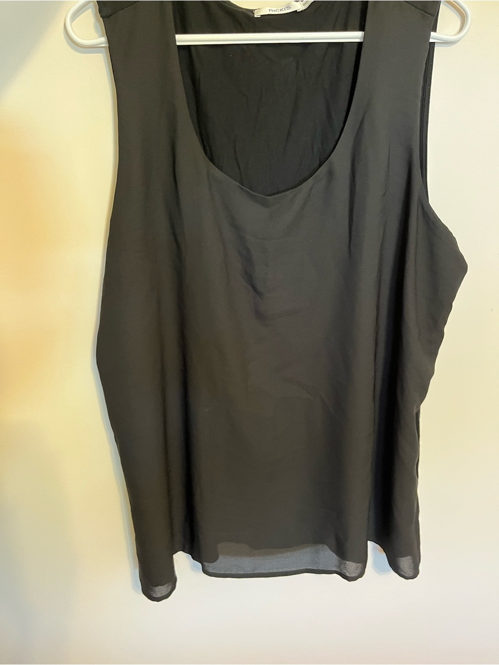 Ricki's Black Sleeveless Scoop Neck Camisole